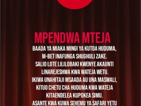 Why M-Bet Closed in Tanzania – And Where Sports Betting Enthusiasts Should Go Next