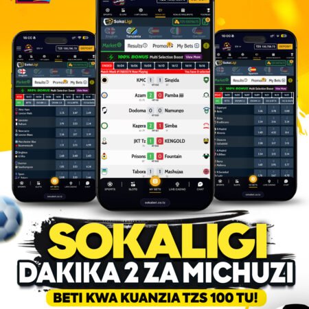 SokaLigi – New Virtual Football Betting in Tanzania – TZS 100 Bet